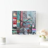 Hong Kong wandklok Vierkante Klok (Huis)