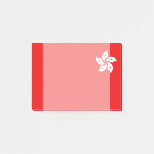 Hong Kong White Orchid Symbol Post-it® Notes