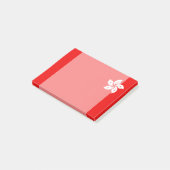 Hong Kong White Orchid Symbol Post-it® Notes (Schuin)