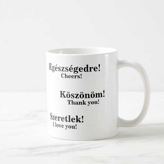 Hongaars 2,0 koffiemok (Rechts)