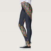 Hongaars bloempatroon leggings (Links)