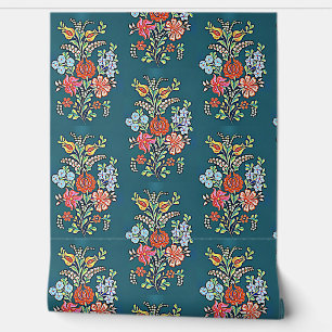 Hongaars Floral Pattern Behang