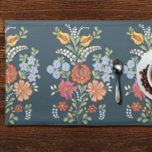 Hongaars Floral Pattern Placemat