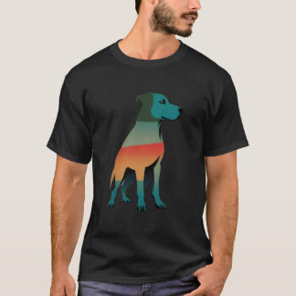 Hongaars honden zonsondergang T-shirt