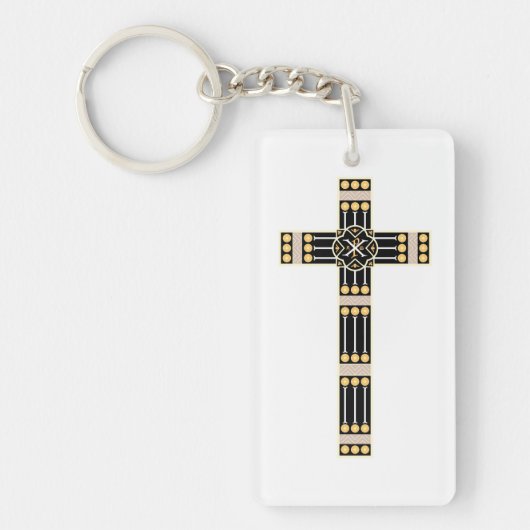 hongaars katholiek kruisbeeld godsymbool gestolen sleutelhanger (Voorkant)