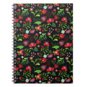 Hongaars Matyo Embroidery Pattern Notitieboek (Voorkant)