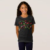 Hongaars Matyo Embroidery Pattern T-shirt (Voorkant volledig)