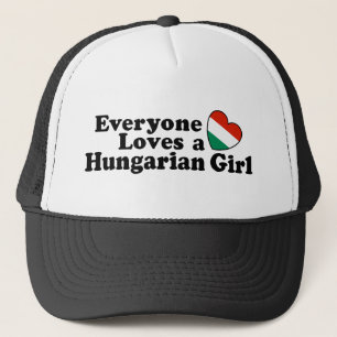 Hongaars meisje trucker pet