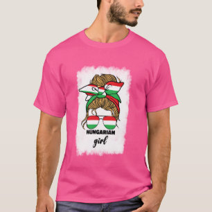 Hongaars meisje voor vrouwen Magyarorszag Hongarij T-shirt