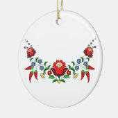 Hongaars ornament van florakkeramiek (Links)