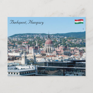 Hongaars Parlement - Boedapest, Hongarije Briefkaart