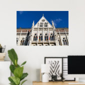 Hongaars parlement poster (Thuiskantoor)