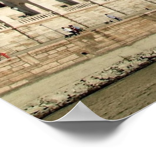 Hongaars parlement poster (Hoek)