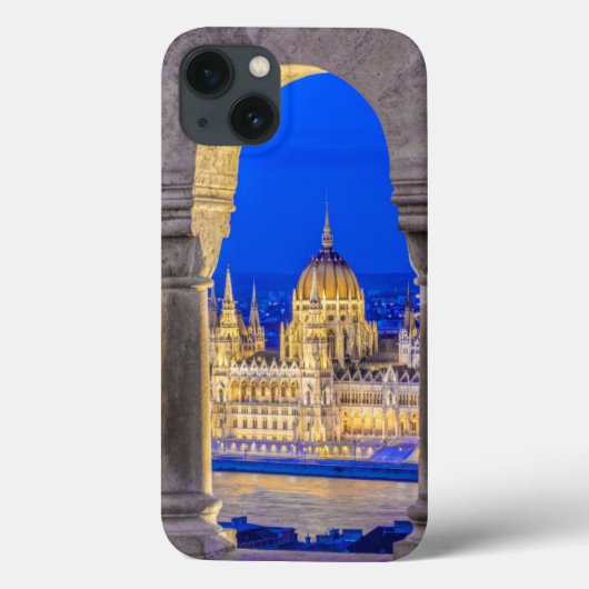 Hongaars Parlementsgebouw bij schemering Case-Mate iPhone Case (Achterkant)
