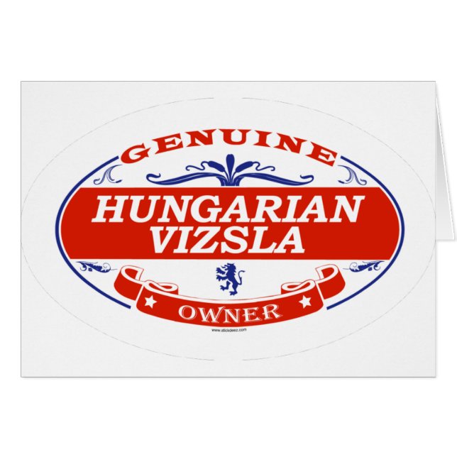 Hongaars Vizsla  (Voorkant Horizontaal)