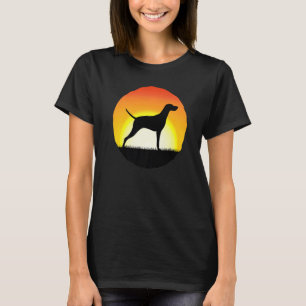 Hongaars Vizsla Dog Retro 7 T-shirt