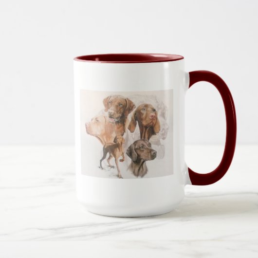 Hongaars Vizsla Mok (Rechts)