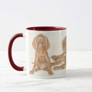 Hongaars Vizsla Puppies Mok