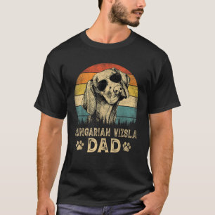 Hongaars Vizsla Vader Hondenliefhebbers Vader S D T-shirt