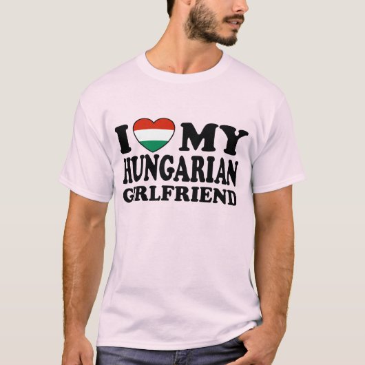 Hongaars Vriendin T-shirt (Voorkant)