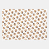 Hongaars Wirehaired Vizsla Schilderen Schattigee D Inpakpapier Vel (Voorkant 2)