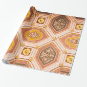 Hongaarse architectuur cadeaupapier (Uitgerold)