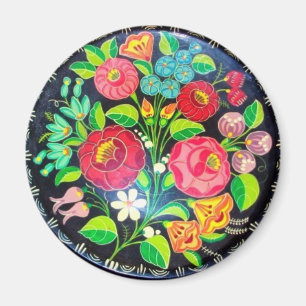 Hongaarse bloemen magneet