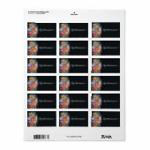 Hongaarse bloemen - noem het dagetiket etiket (Full Sheet)