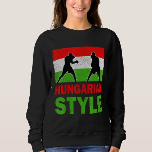 Hongaarse Boxing Hongaarse vlag Flag Hongaarse bo Trui