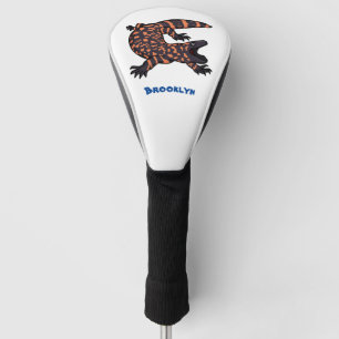 Hongaarse cartoon van een dwerg golfheadcover