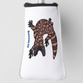 Hongaarse cartoon van een dwerg golfheadcover (Draai 90)