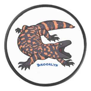 Hongaarse cartoon van een dwerg hockey puck