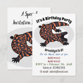 Hongaarse cartoon van een dwerg kaart (Voorkant / Achterkant)