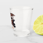 Hongaarse cartoon van een dwerg shot glas (Rechts)