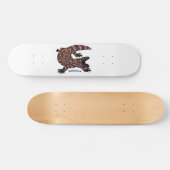 Hongaarse cartoon van een dwerg skateboard (Horizontaal)