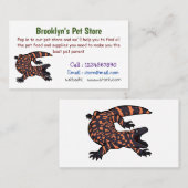 Hongaarse cartoon van een dwerg visitekaartje (Voorkant / Achterkant)