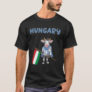 Hongaarse Fan Hongarije Koe T-shirt