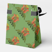 Hongaarse Folk Bloem Favorieten Bedankdoosjes (Achterkant)