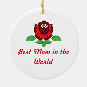 Hongaarse folkkunst gepersonaliseerd keramisch ornament