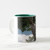 Hongaarse Giraffe Tweekleurige Koffiemok (Voorkant links)