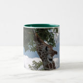 Hongaarse Giraffe Tweekleurige Koffiemok (Center)