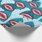 Hongaarse haaien cadeaupapier (Hoek)