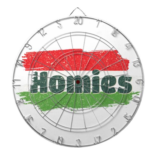 Hongaarse homo's dartbord (Voorkant)