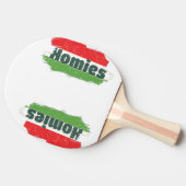 Hongaarse homo's tafeltennisbatje (Zijkant)