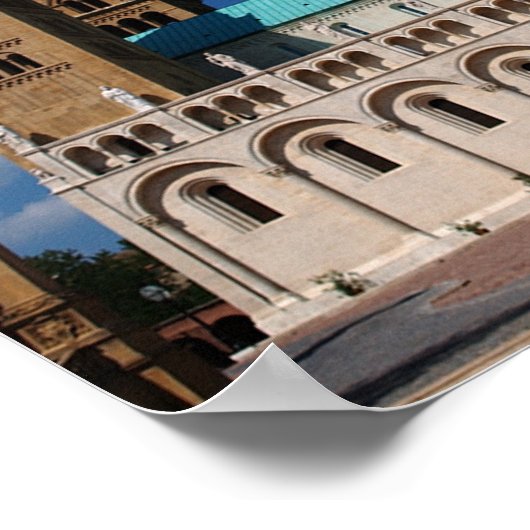 Hongaarse kathedraal poster (Hoek)