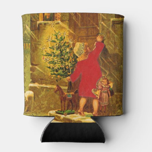 Hongaarse kerst uit 1896 blikjeskoeler (Achterkant)