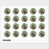 Hongaarse kool Witte pijlers Stickers (Vel)