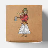  Hongaarse Kraft Paper Cube Ornament Bedankdoosjes (Bovenkant)