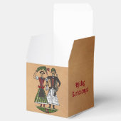  Hongaarse Kraft Paper Cube Ornament Bedankdoosjes (Geopend)