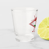 Hongaarse Magyar Hockey Logo Shot Glas (Links)